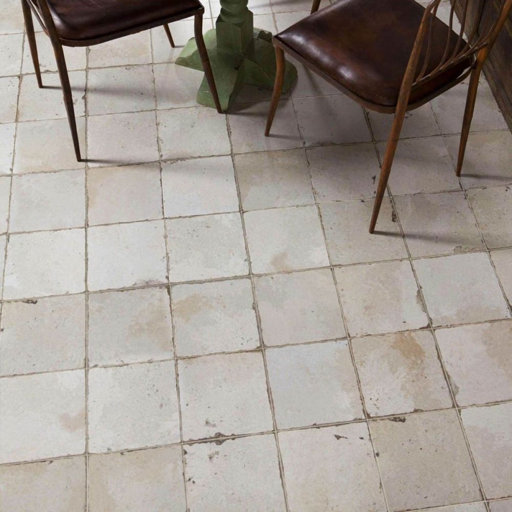 Fired White Ceramic Tile 450x450mm