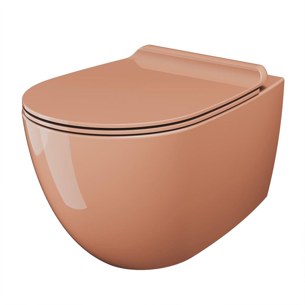 Verity Carmello Gloss Wall Hung Toilet with CycloFlush