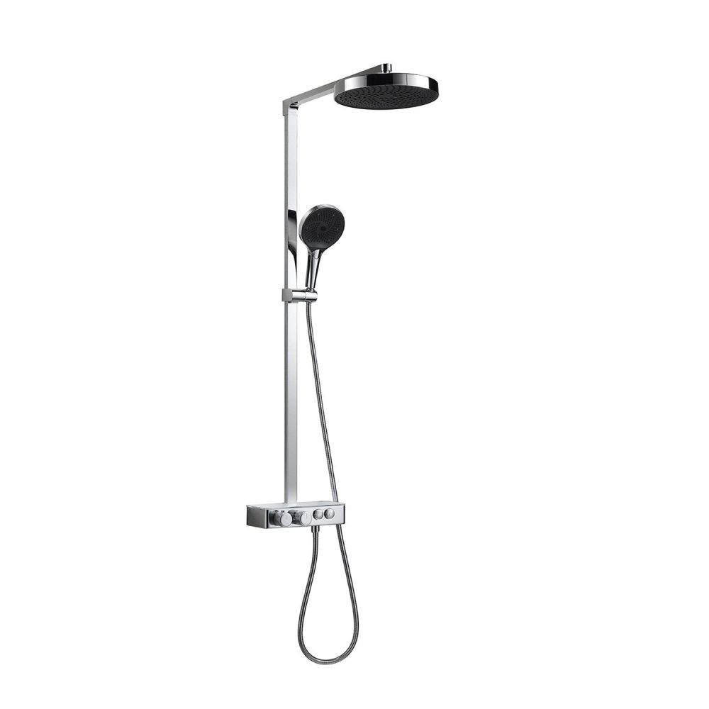 Manisa Chrome Thermostatic Shower Pack