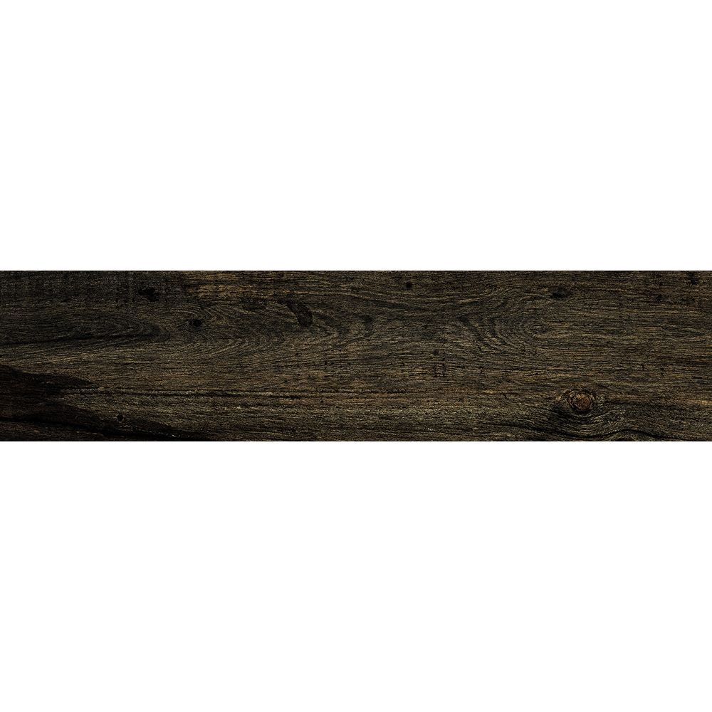 Myst Nightfall Gloss Wood Effect Porcelain Tile 235x980mm
