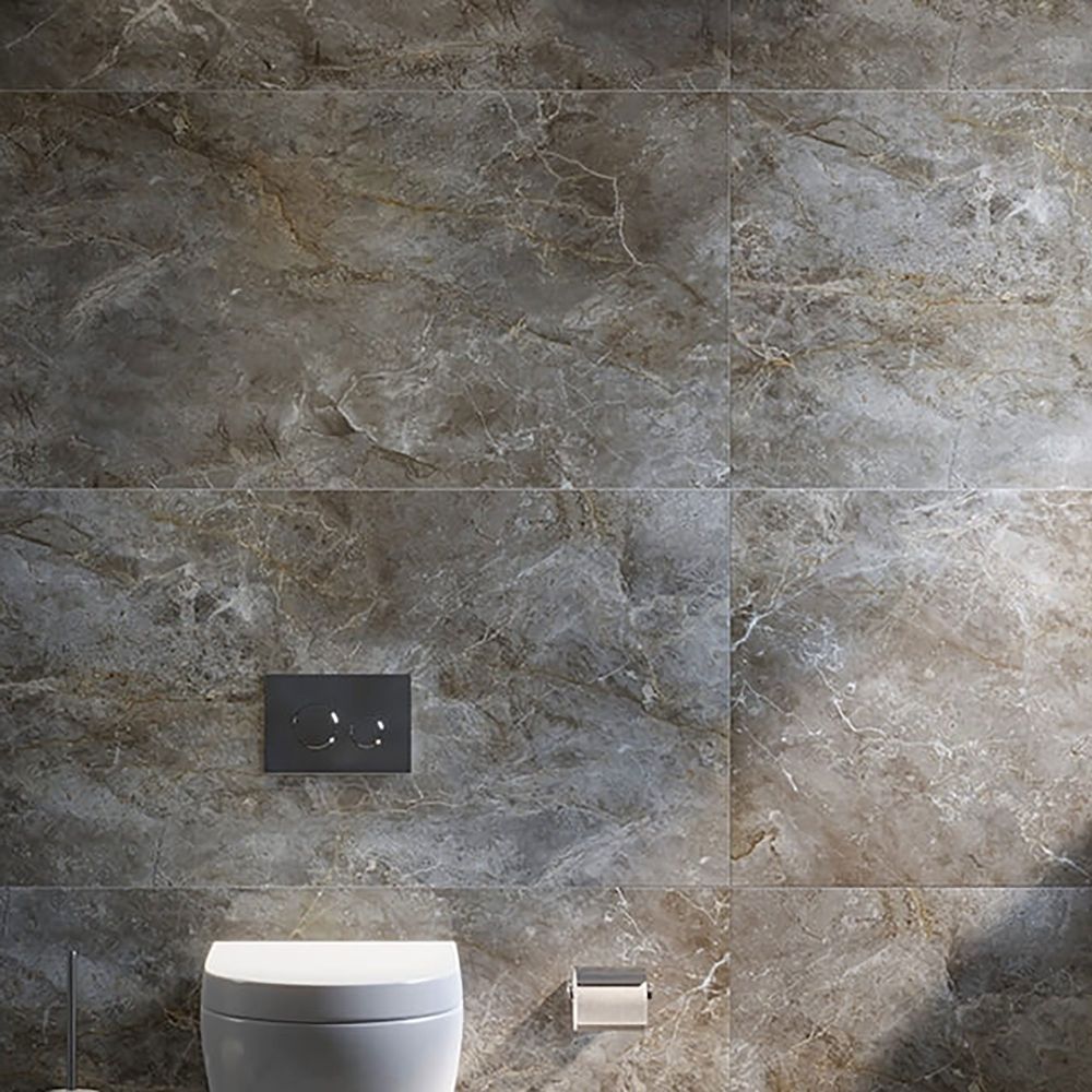 Avant Grey Rectified Porcelain Tile 600x1200mm