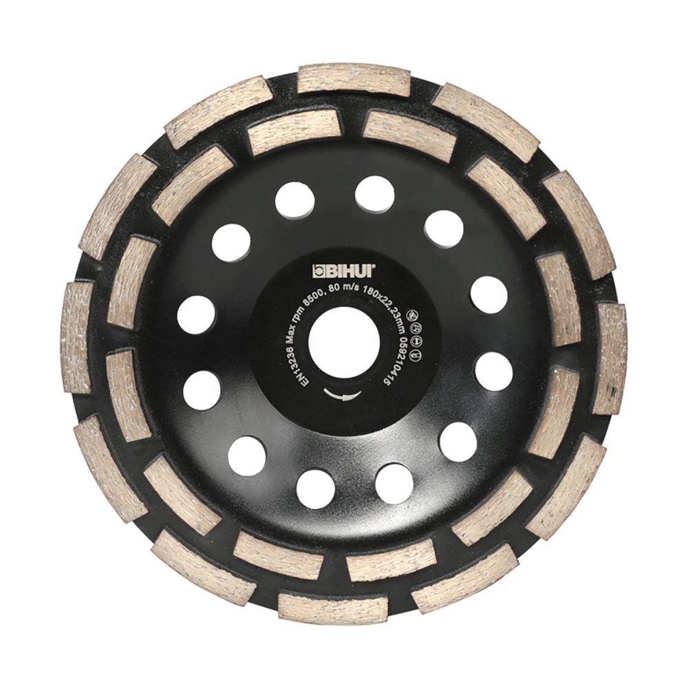 BIHUI Dual Row Diamond Wheel 180mm - BU-CG1900W