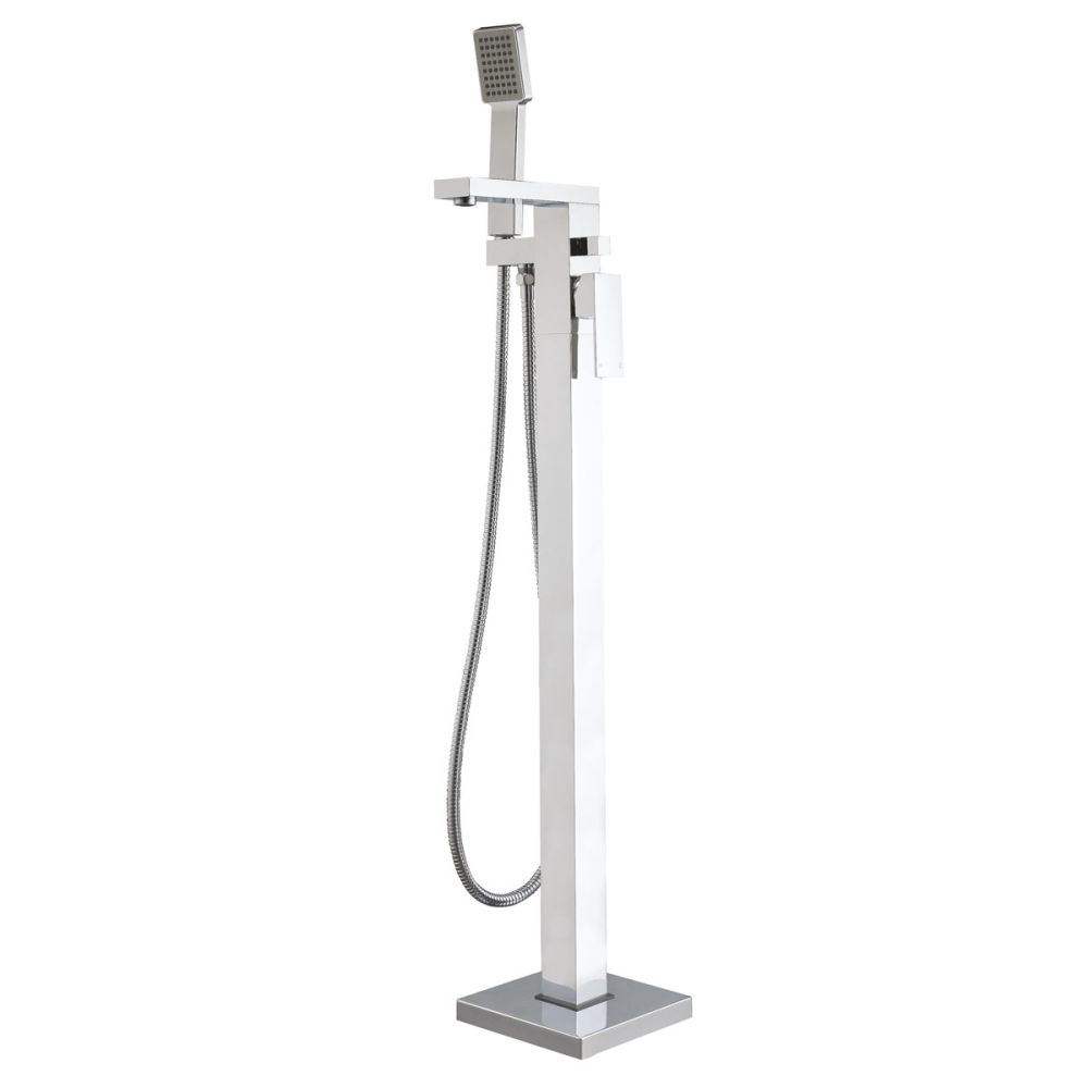 Nyland Chrome Freestanding Bath Shower Mixer