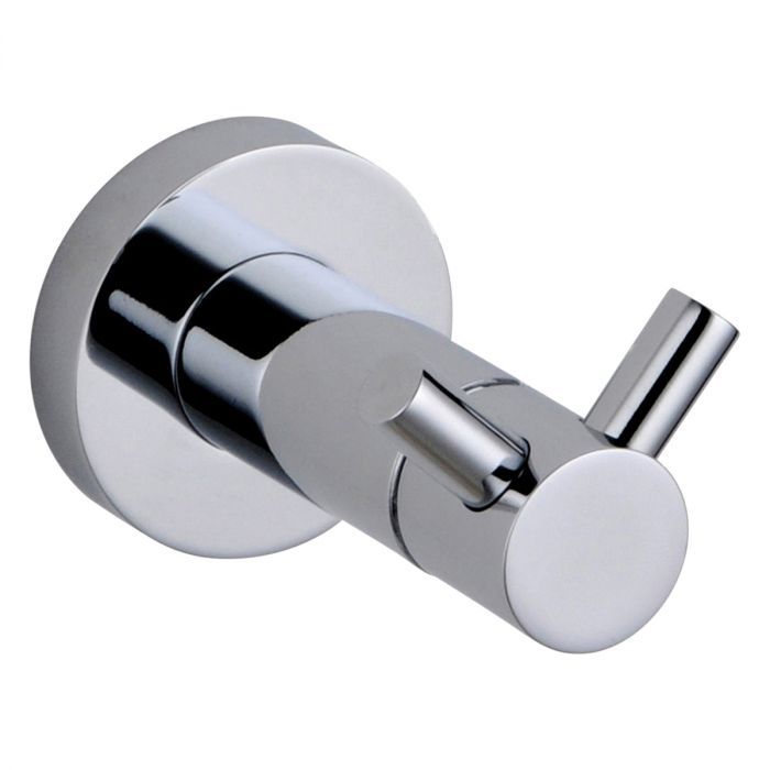 Round Chrome 6-Piece Bathroom Accessory Set