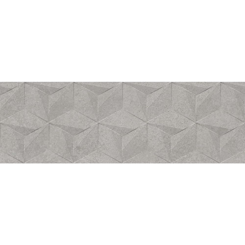 Ceppri Grey Decor Matt Ceramic Tile 400x1200mm