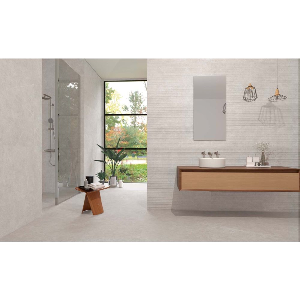 Meribel Moon Matt Porcelain Tile 800x800mm
