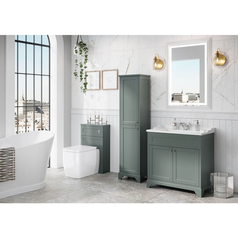 Arundel WC Unit in Pine Green
