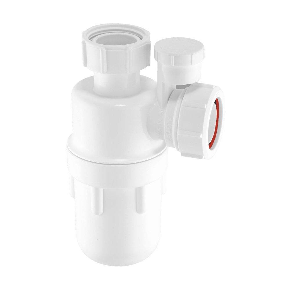 McAlpine 1½"x 75mm Seal Anti-Syphon Bottle Trap - C10V