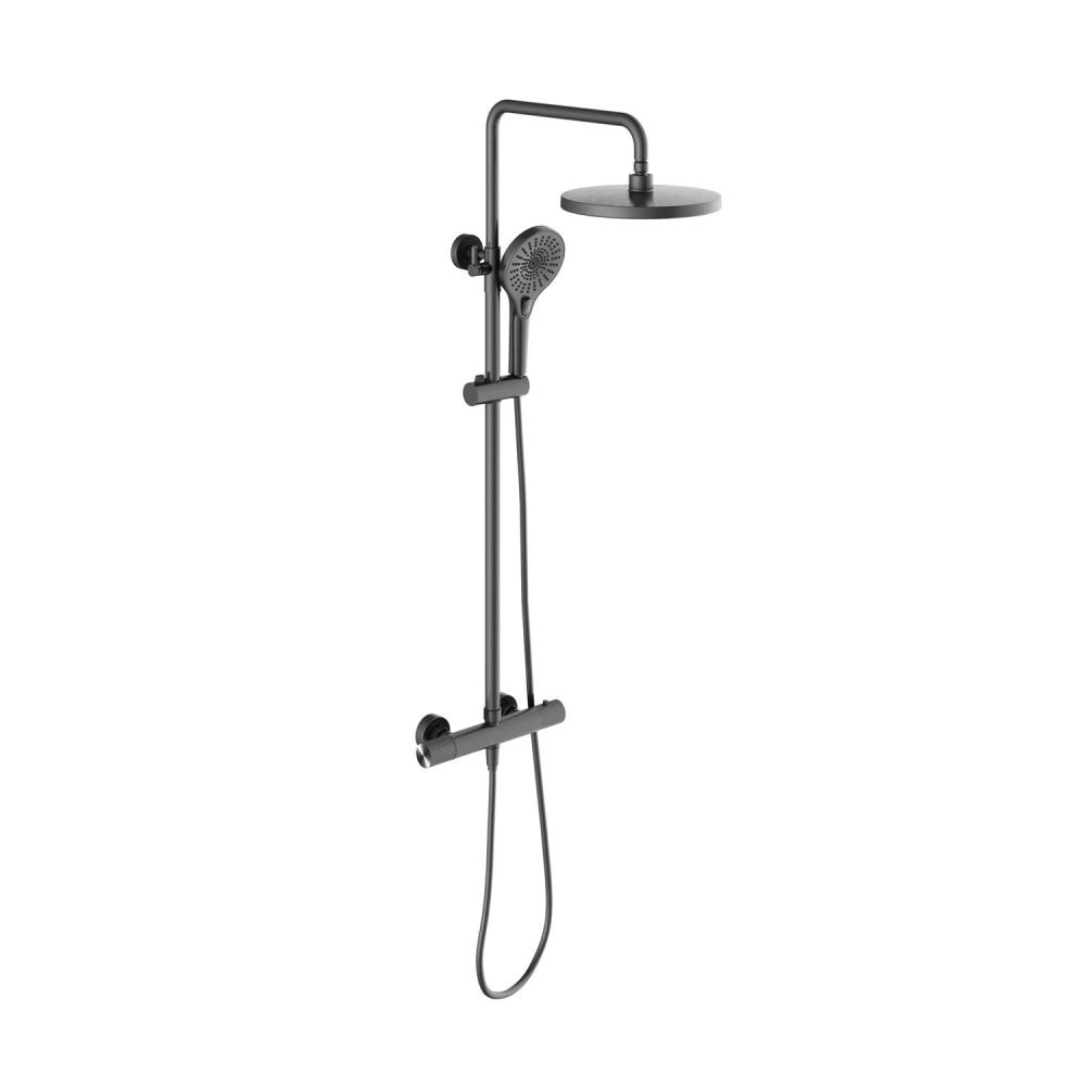 Moray Thermostatic Shower Pack - Gunmetal