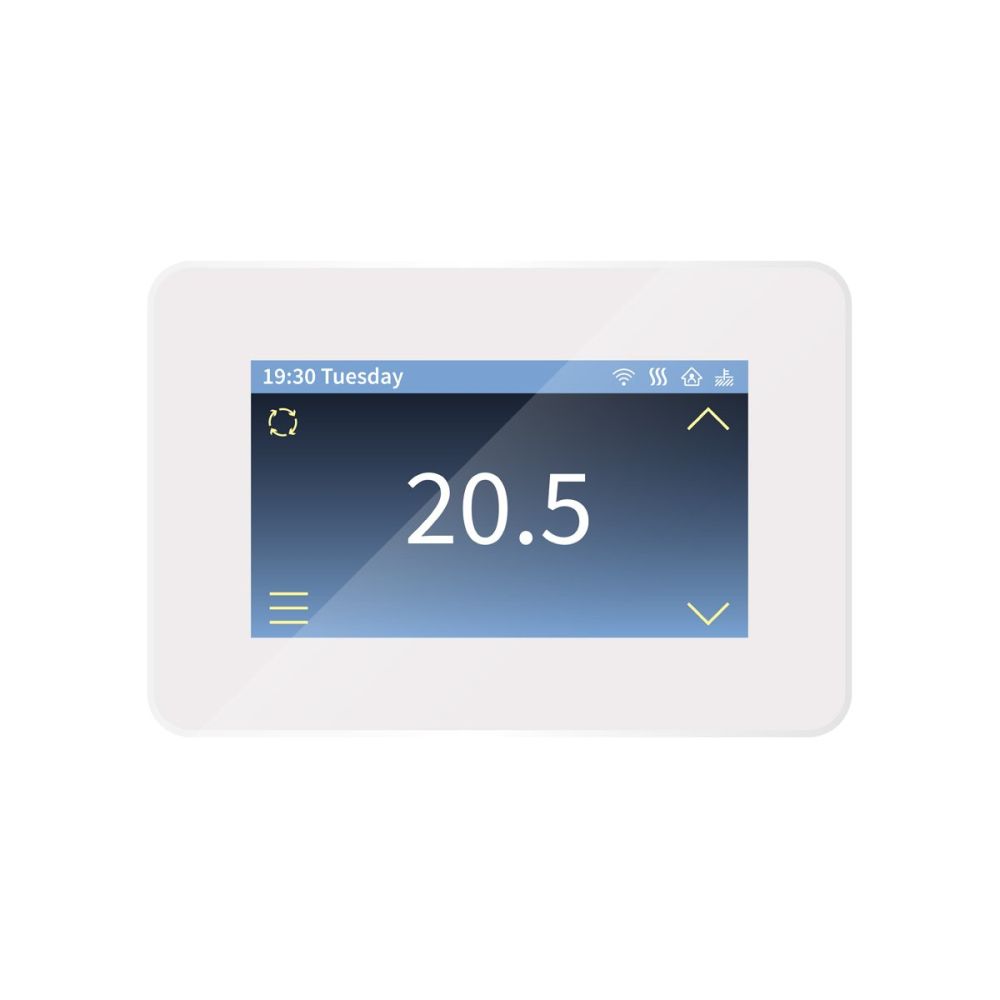Vista White Wi-Fi Touchscreen Thermostat