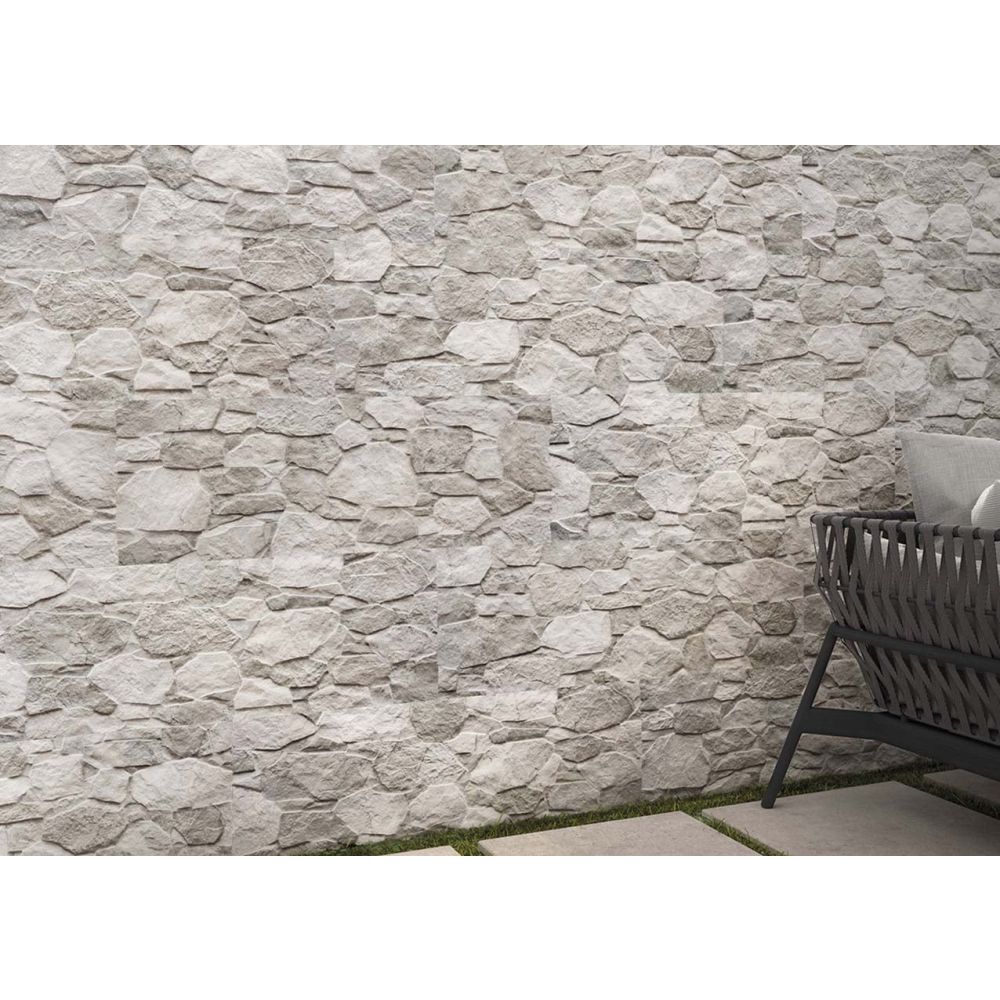 Topeka Sand Stone Wall Porcelain Tile 320x890mm