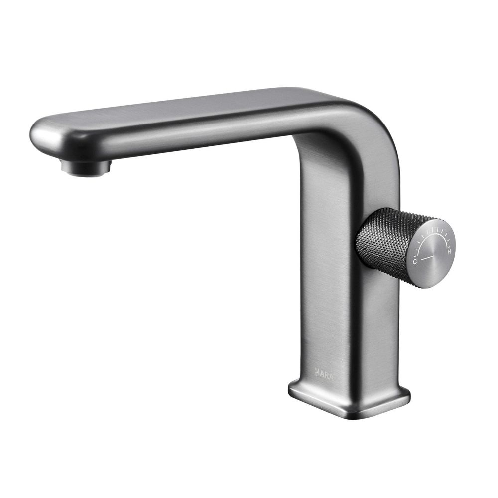 Manisa Gunmetal Basin Mono Tap