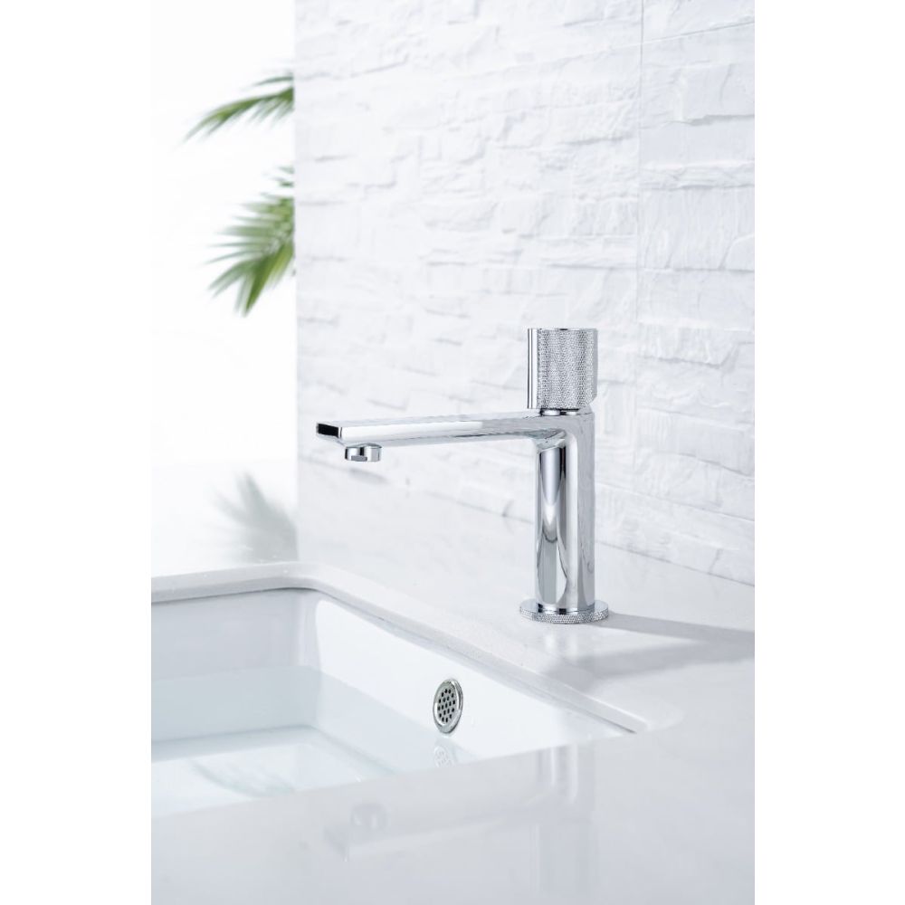 Coach Chrome Basin Mixer Tap & Waste