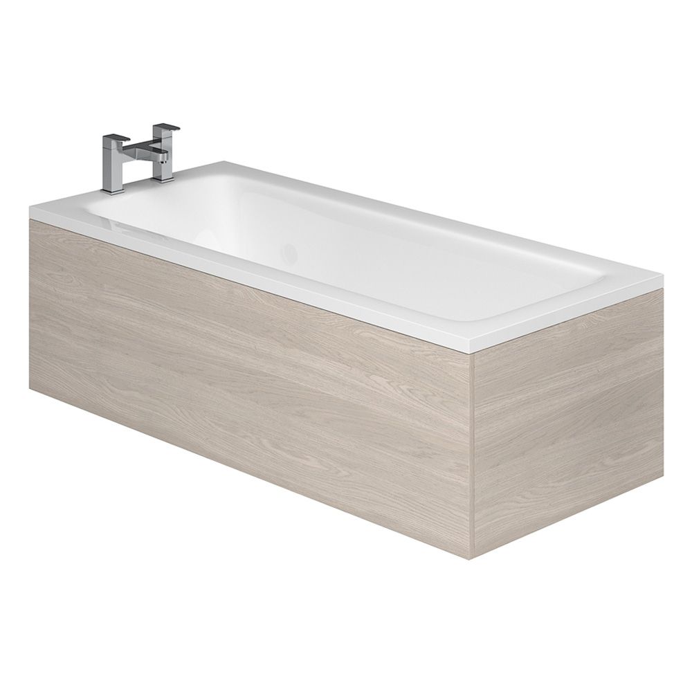 Nante Light Elm Bath Panel Front 1800mm
