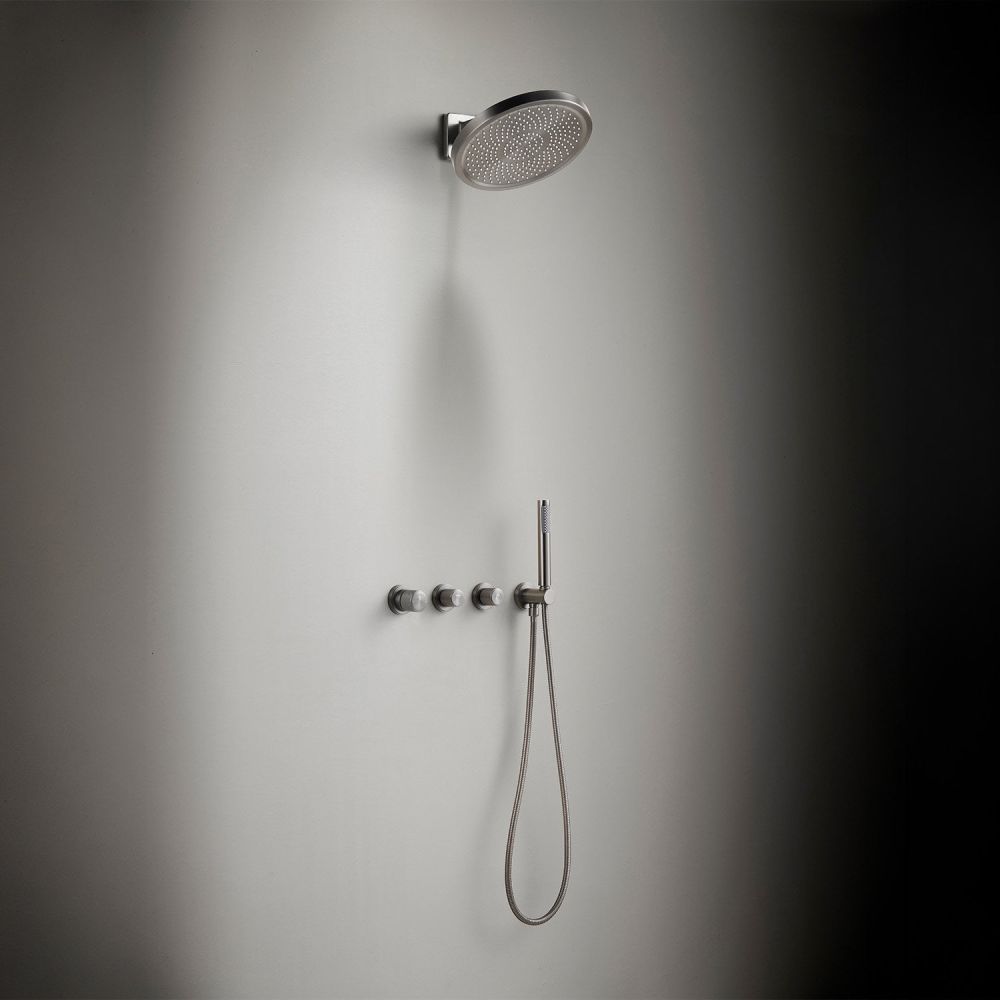 Manisa Gunmetal Dual Outlet