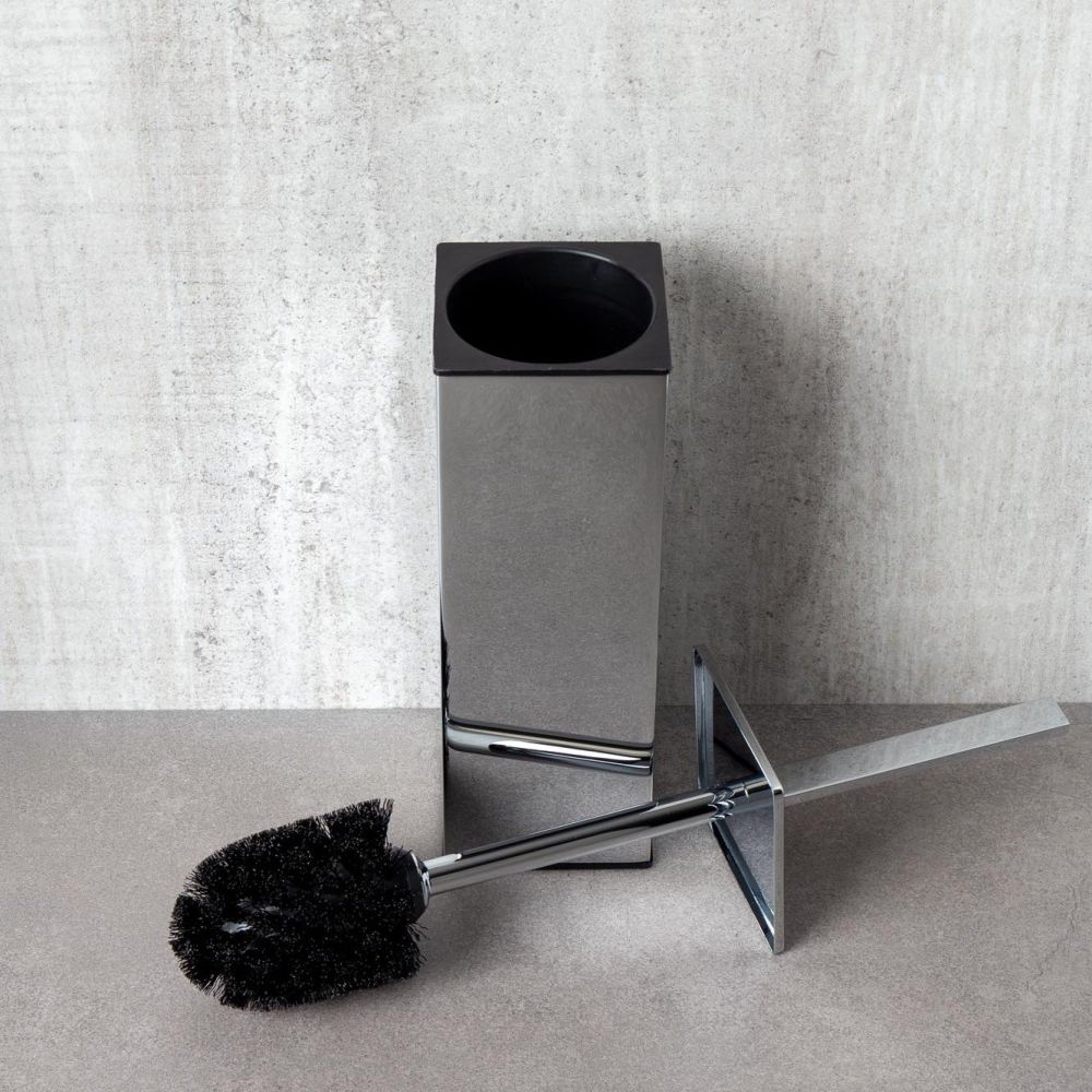 Quad Chrome Toilet Brush