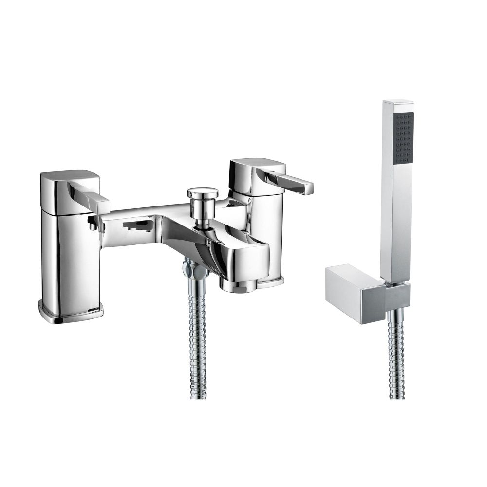 Quadro Chrome Bath Shower Mixer Tap