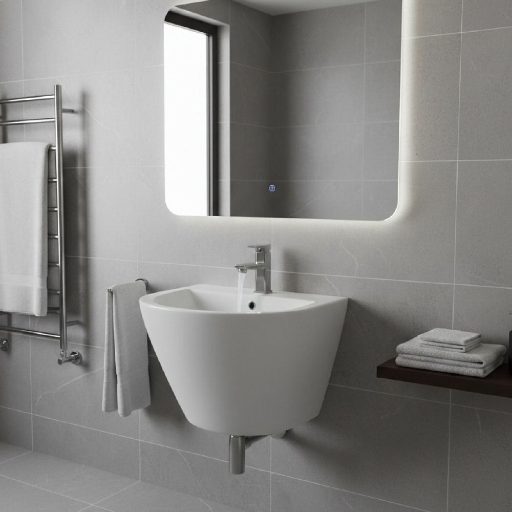 Oscar Wall Hung Basin 410x530mm