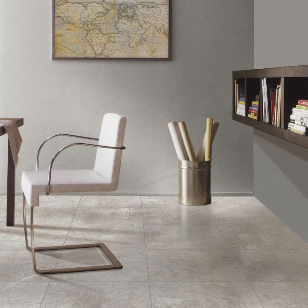 Ceteris White Porcelain Tile 600x600mm