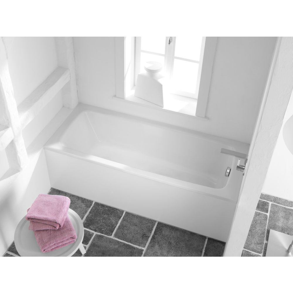 Kaldewei Cayono Single Ended Steel Enamel Bath 2TH 1700x700mm