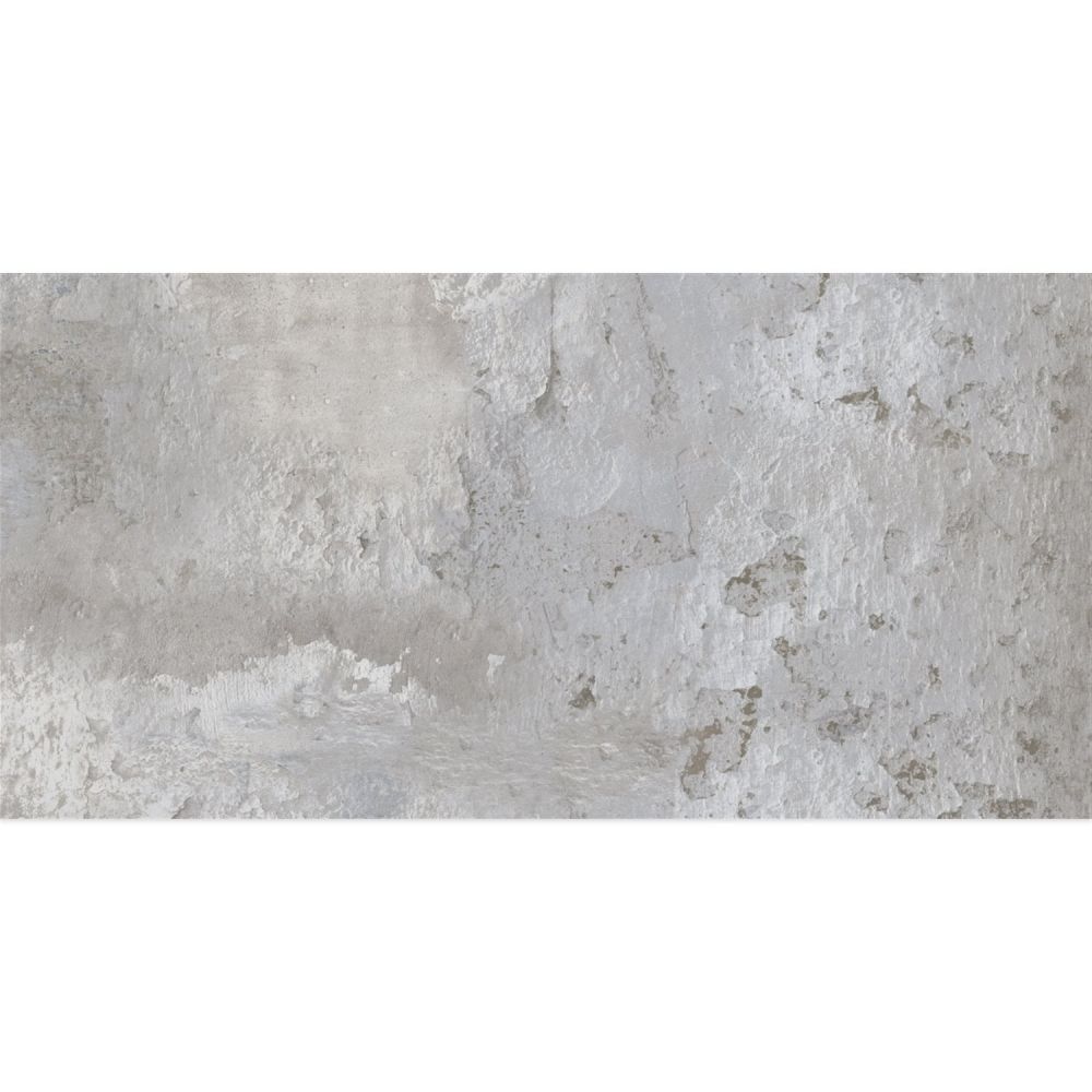 Paris Grey Matt Stone Effect Tile 600x300mm