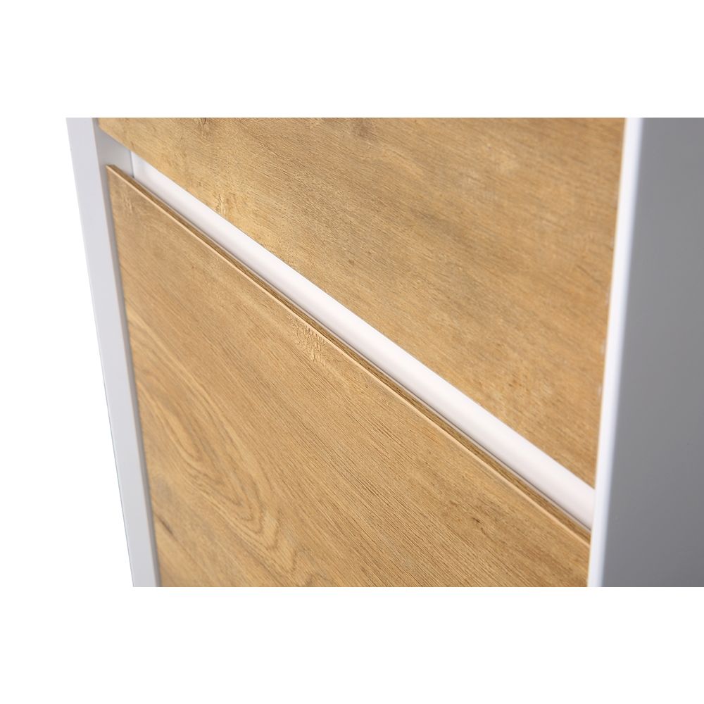 Snowdon White and Oak WC Unit