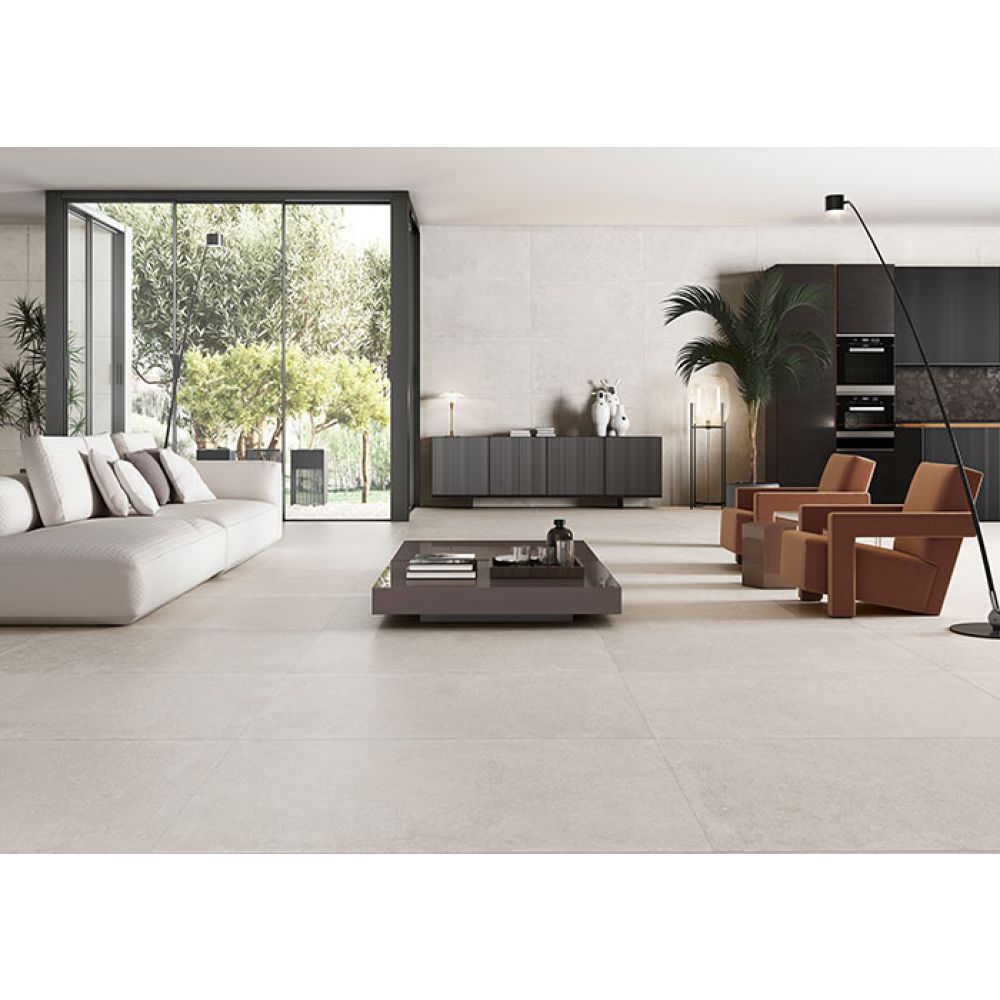 Reno Marfil Matt Porcelain Tile 900x450mm