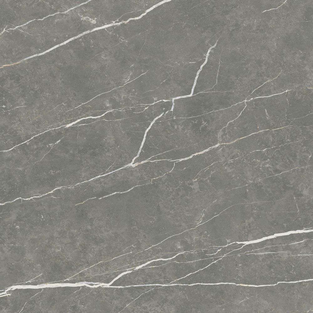 Enigma Graphite Polished Porcelain Tile 600x600mm