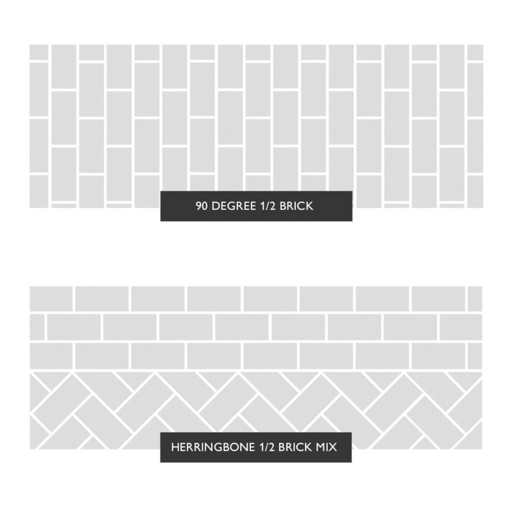 Metro Sage Ceramic Brick Tile 100x200mm