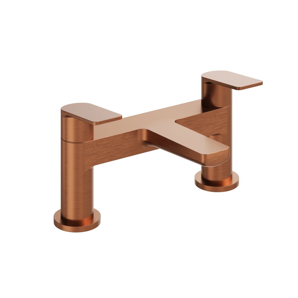 Sora Brushed Bronze Bath Filler 211180