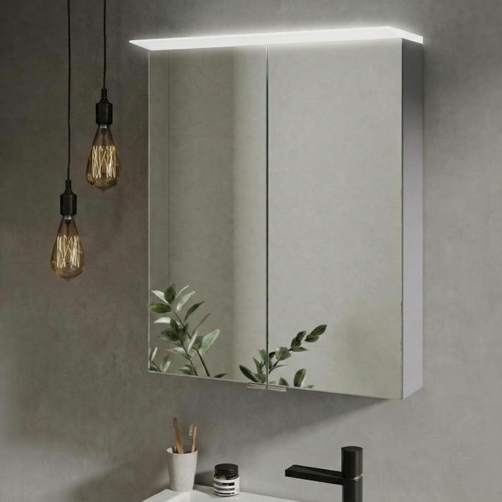 Ruby Motion Sensor Illuminated LED Mirror Wall Cabinet 600x700mm