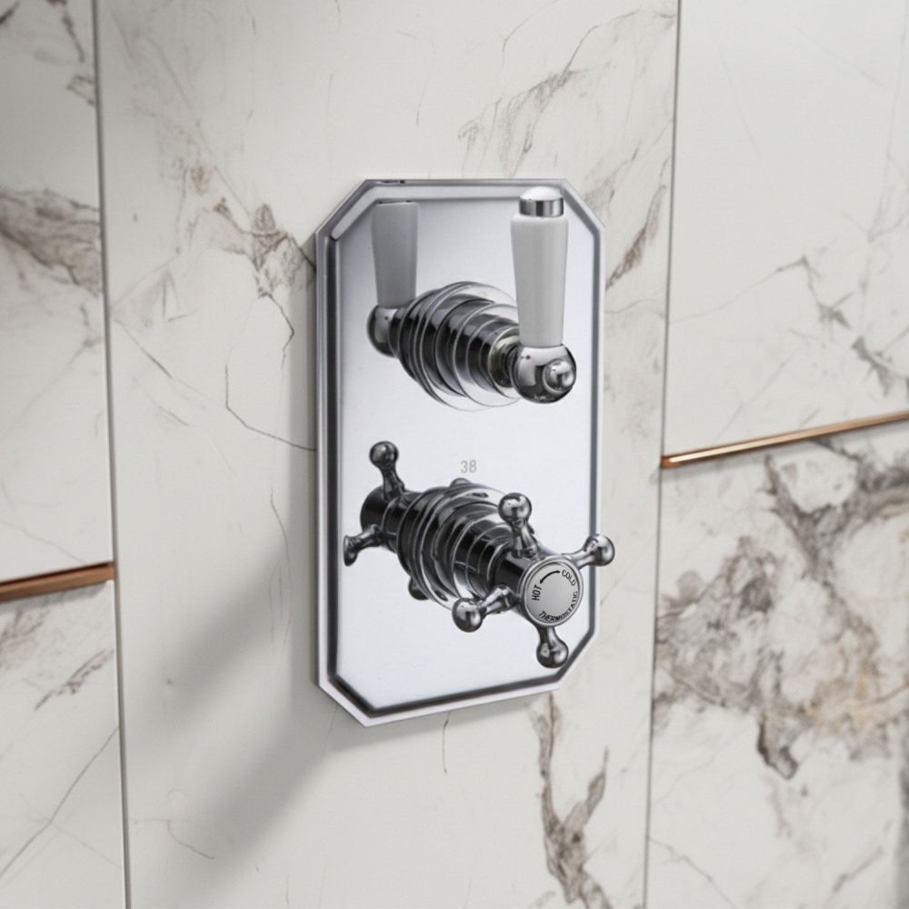 Cambridge Chrome Single Outlet Concealed Shower Valve