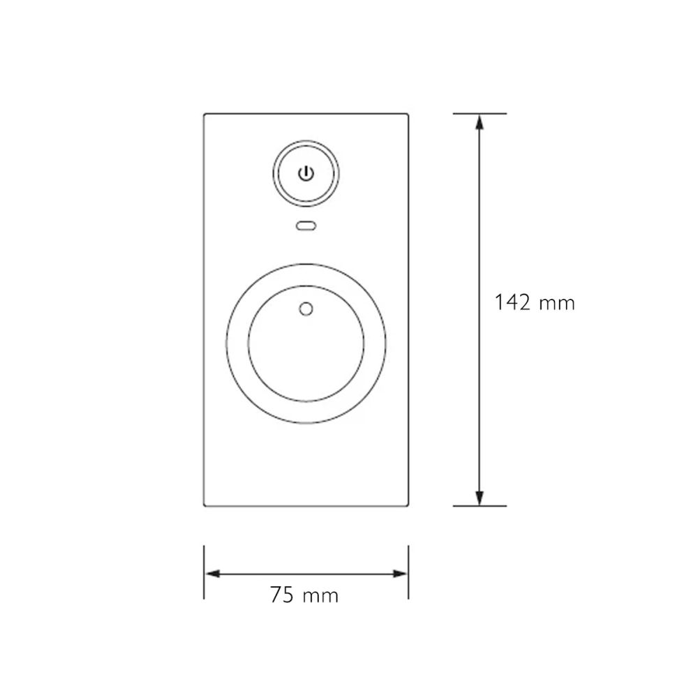 Aqualisa Zorin Smart Digital Shower Exposed with Adjustable Head Gravity Pumped