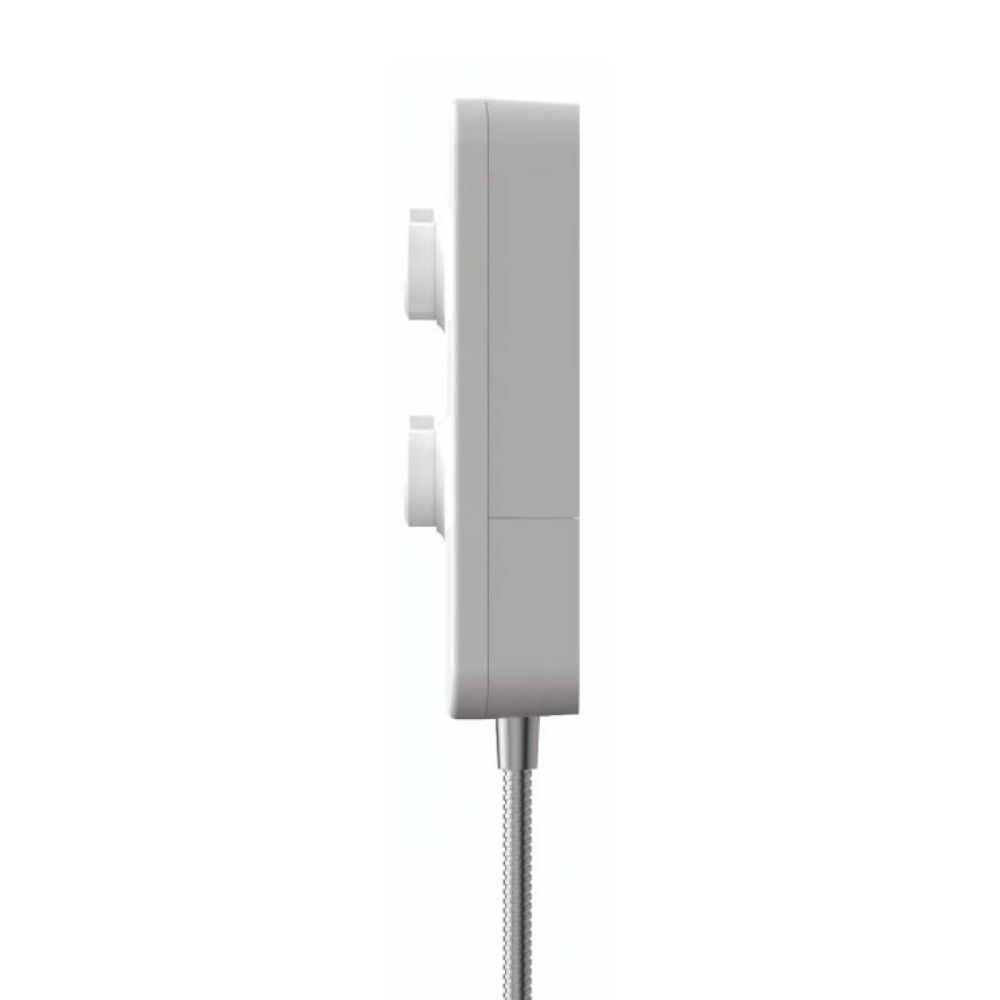 Aqualisa Gainsborough Polar White Slim Duo Electric Shower 9.5kW