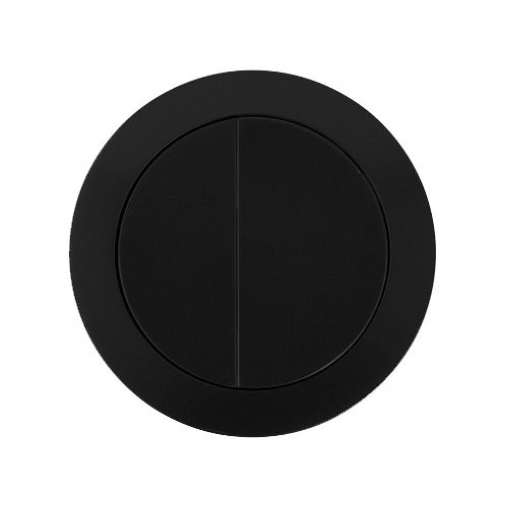 Black Toilet Push Button