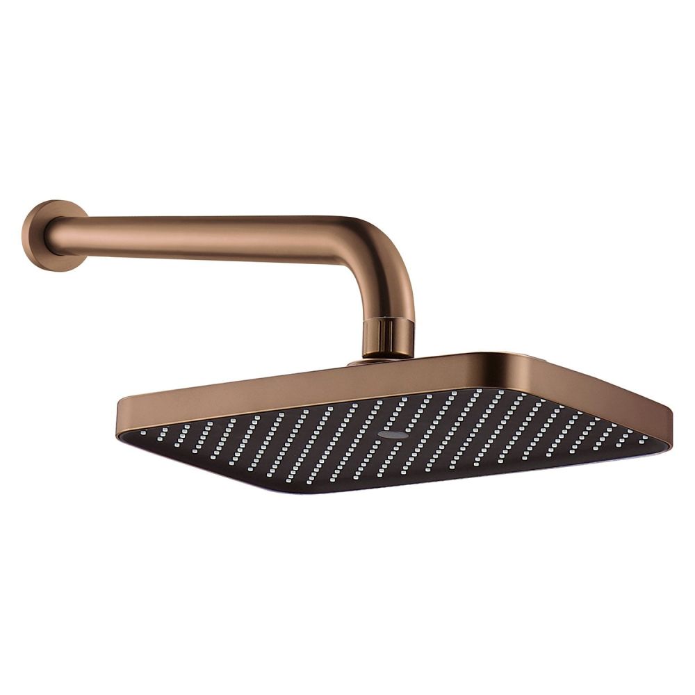 Flint Triple Outlet Concealed Valve Shower Pack - Brushed Bronze