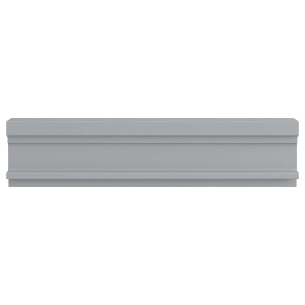 Braxton Aire Sky Blue Matt Ceramic Border Tile - 75x300mm