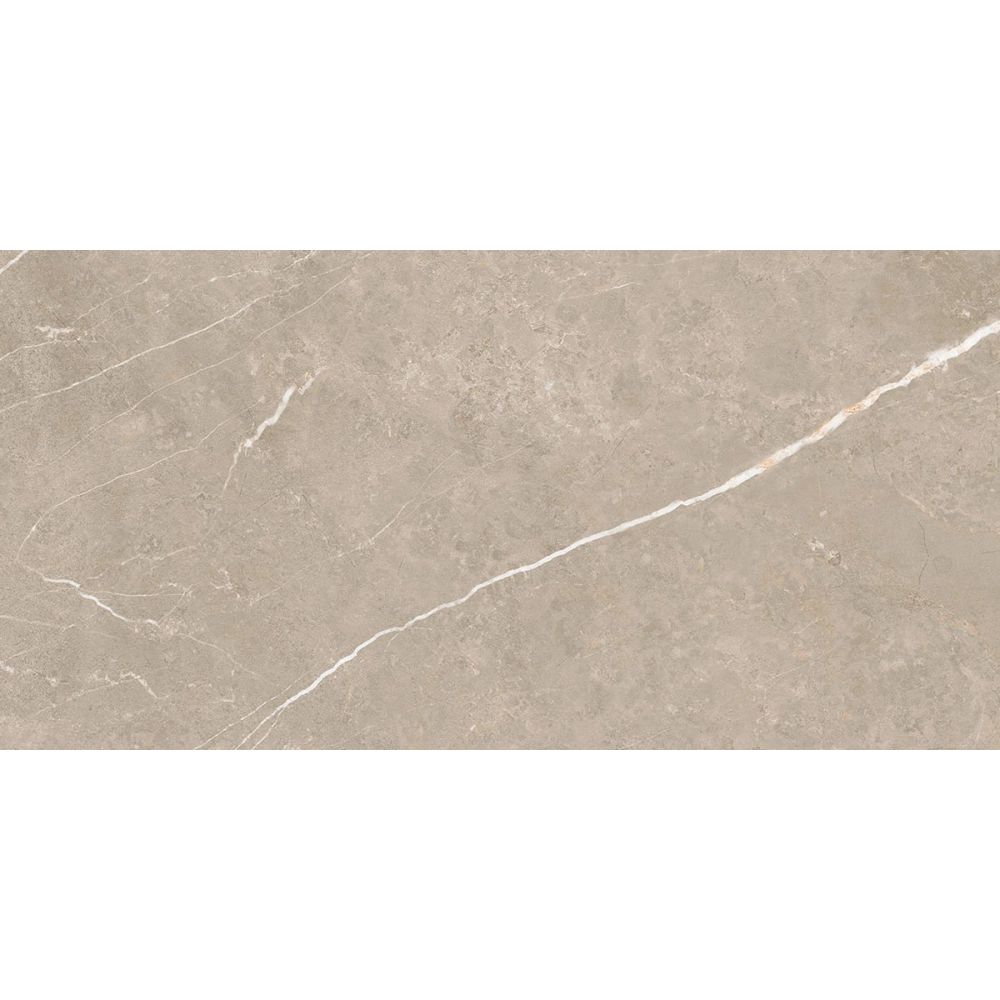 Enigma Greige Polished Porcelain Tile - 1200x600mm