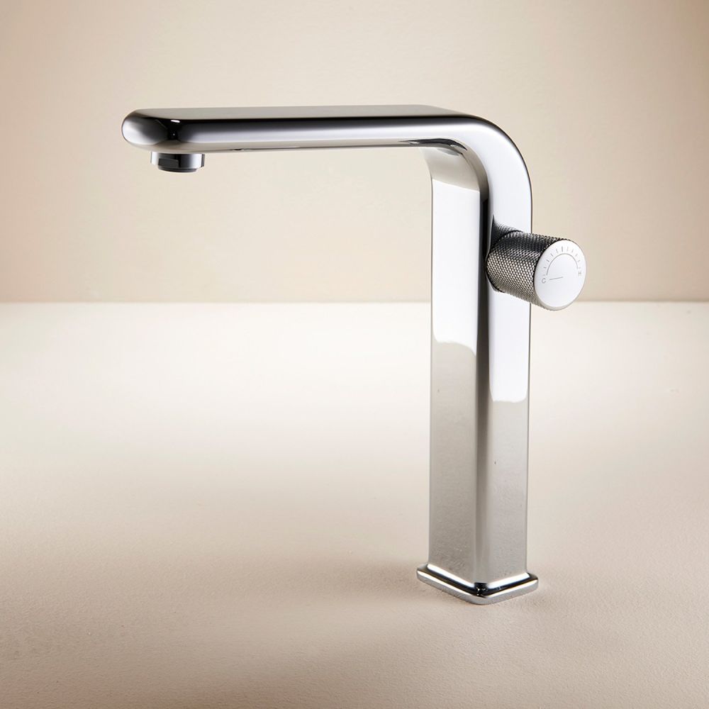 Soft image of the Manisa Chrome Tall Basin Mono Tap
