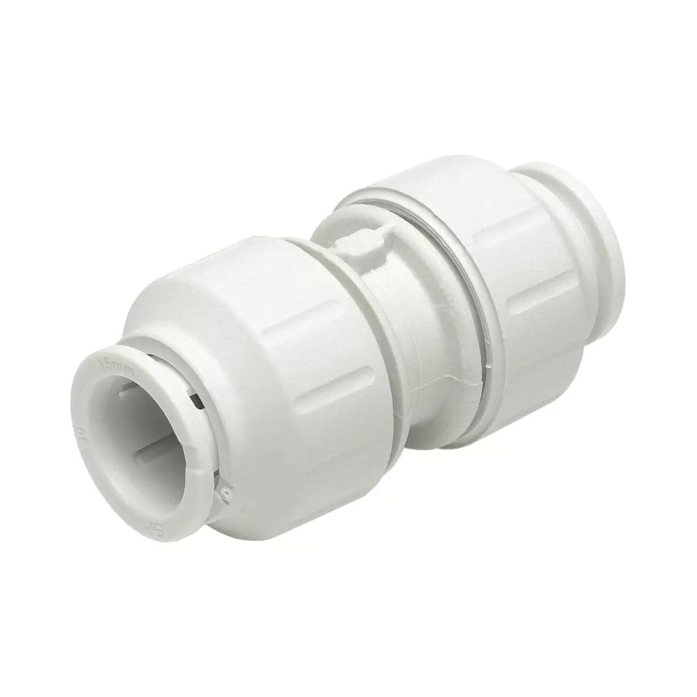 JG Speedfit 15mm Straight Connector Pack of 10 - PEM0415W