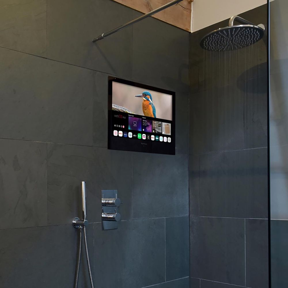 ProofVision Black 43" Waterproof Smart Bathroom TV - PVB43BW