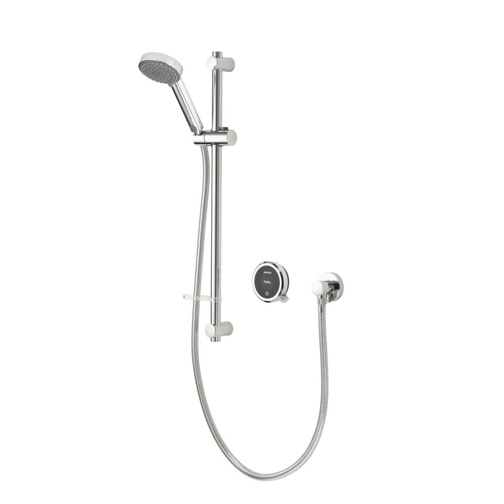Aqualisa Quartz Touch Concealed Smart Shower with Adjustable Head - Hp/Combi
