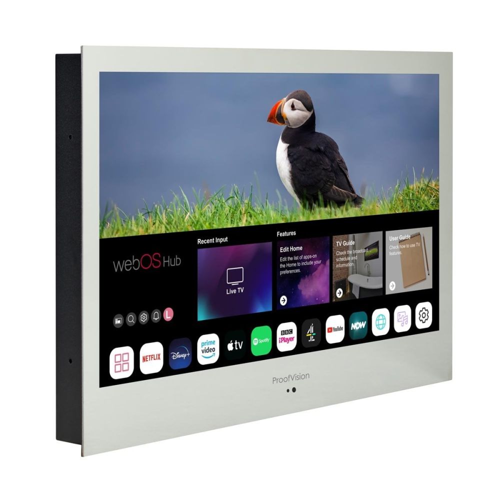 ProofVision Mirrored 32" Waterproof Smart Bathroom TV - PVB32MW