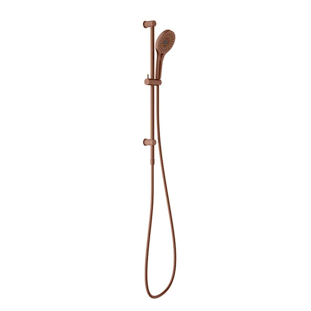 Moray Satin Bronze Round Slide Rail Kit