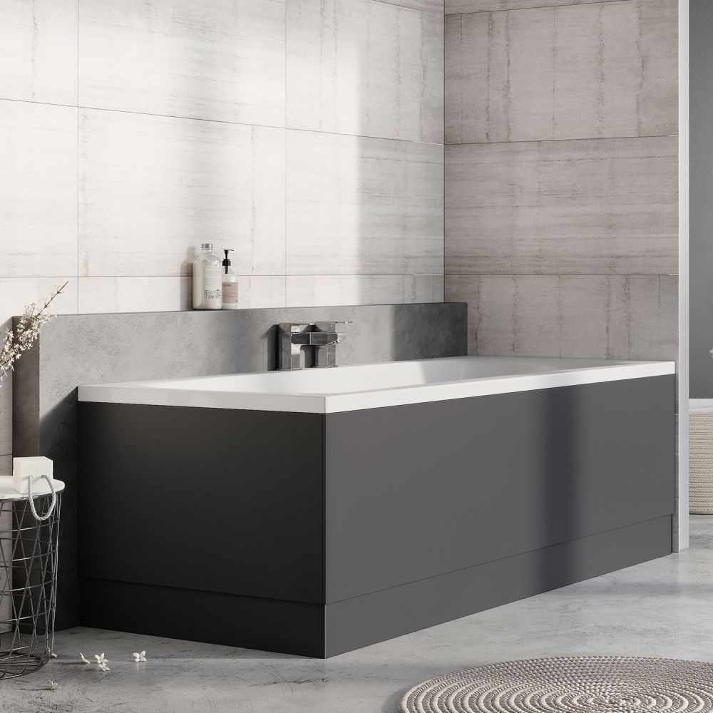 Stonehouse Slate Grey Front Bath Panel 1800mm