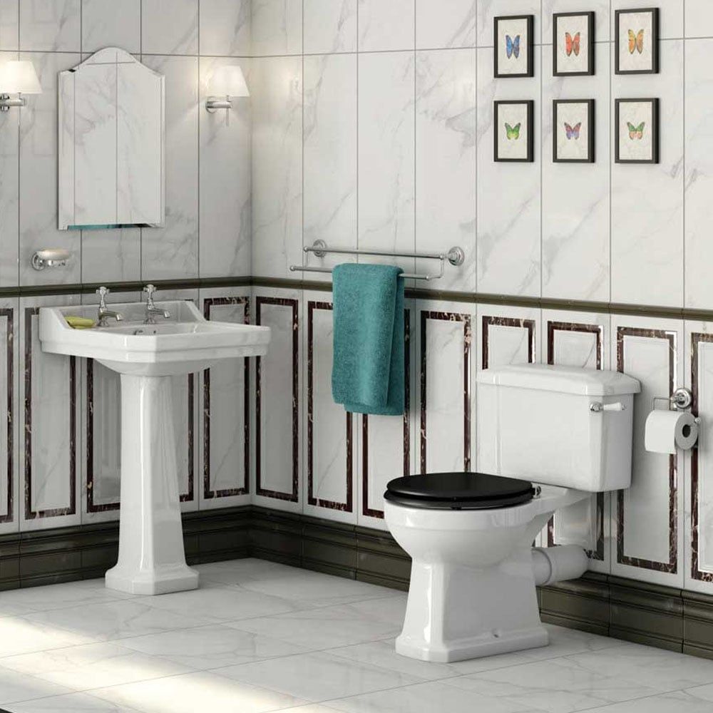 Claydon Traditional Toilet & Basin Suite