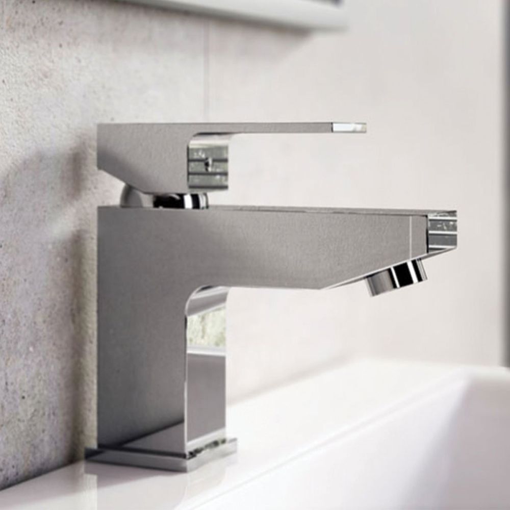 Nyland Chrome Basin Mixer Tap - lifestyle image