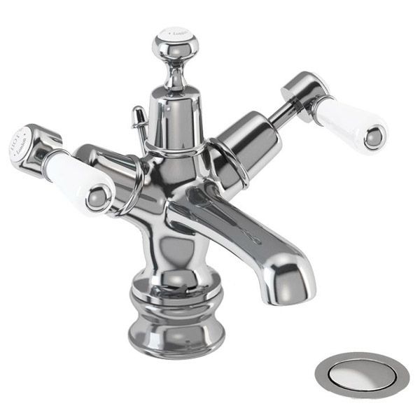 Burlington Kensington Regent Chrome Basin Mixer Tap