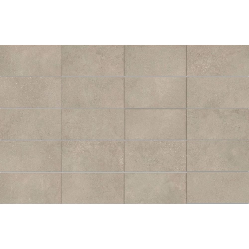 Hamburg Greige Matt Porcelain Tile 300x600mm