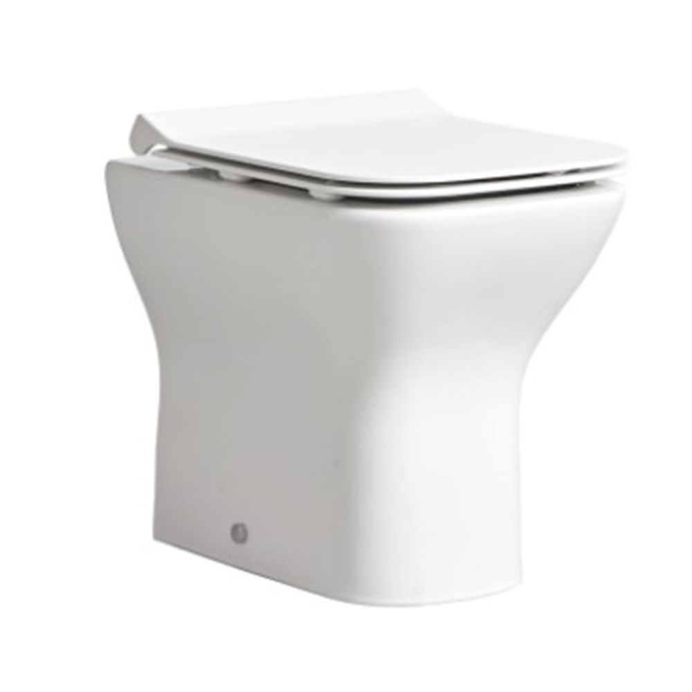 Tavistock Structure Short Projection Back To Wall WC with Soft Close Seat